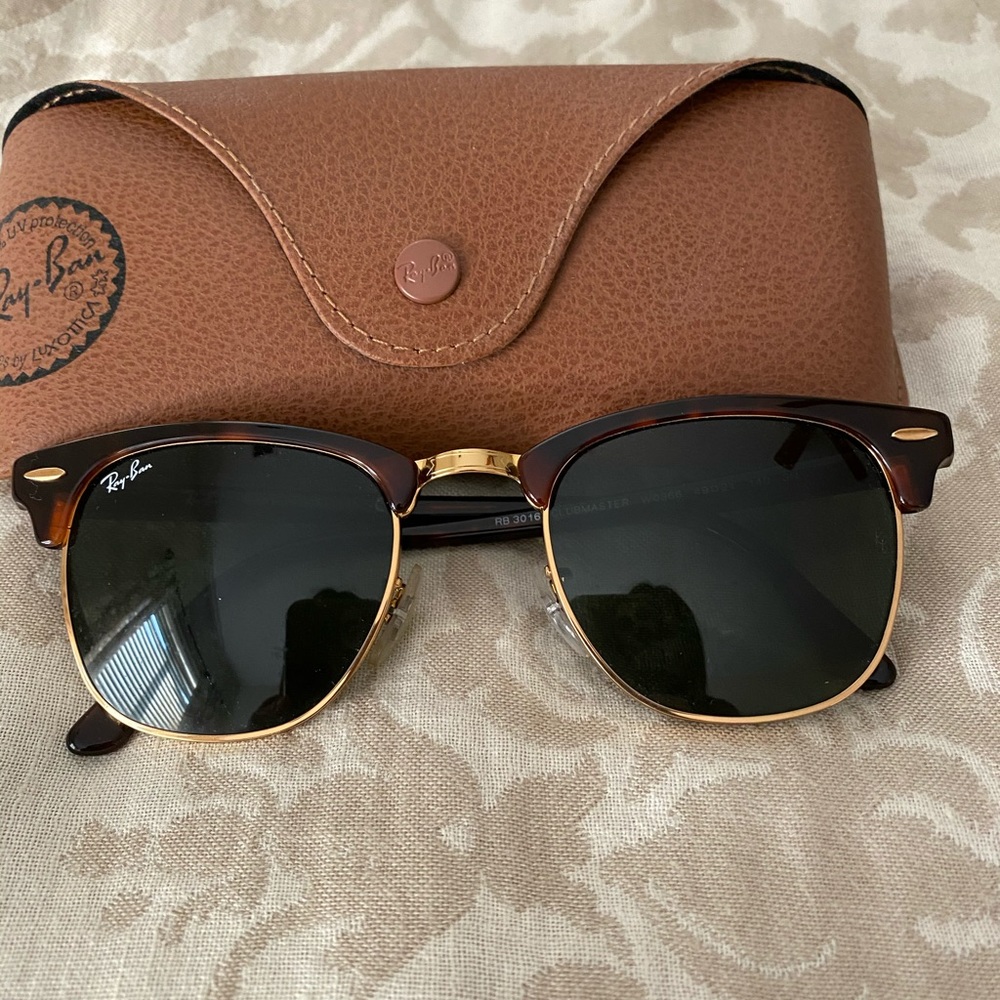 Authentic Ray-Ban Clubmaster Sunglasses